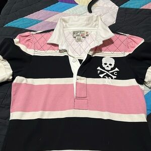 Short sleeve polo size M.